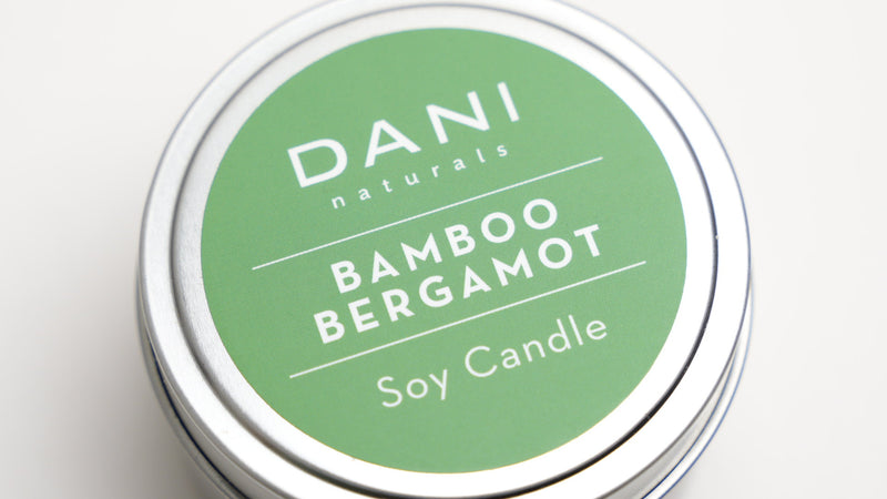 Bamboo Bergamot Soy Candle 6oz.