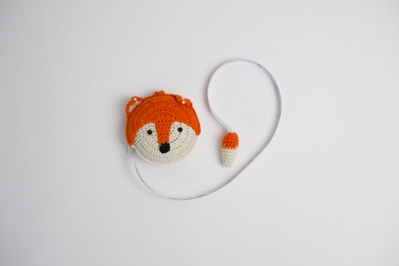 Crochet Animal  Retractable Tape Measure
