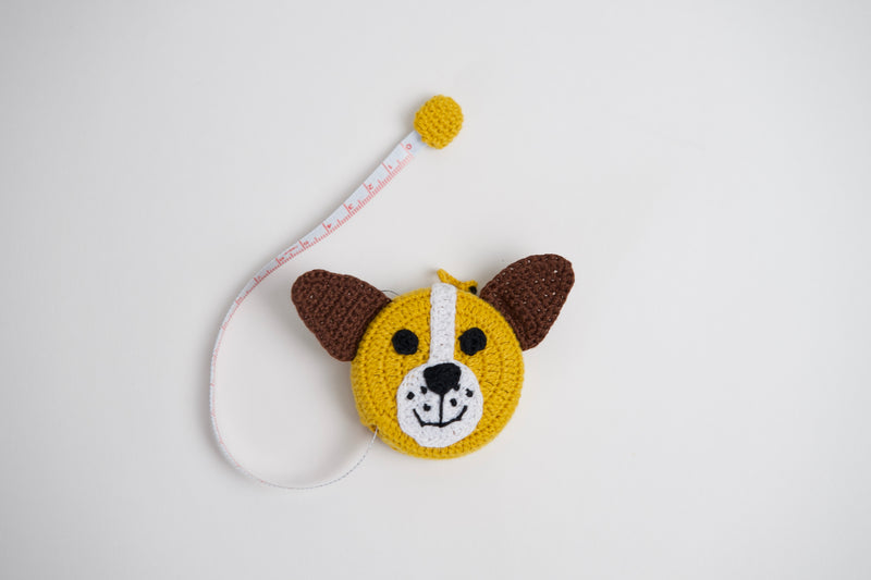 Crochet Animal  Retractable Tape Measure